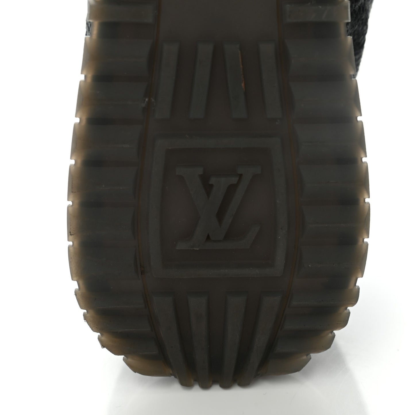 Calfskin Damier Run Away Sneakers 9.5 Graphite