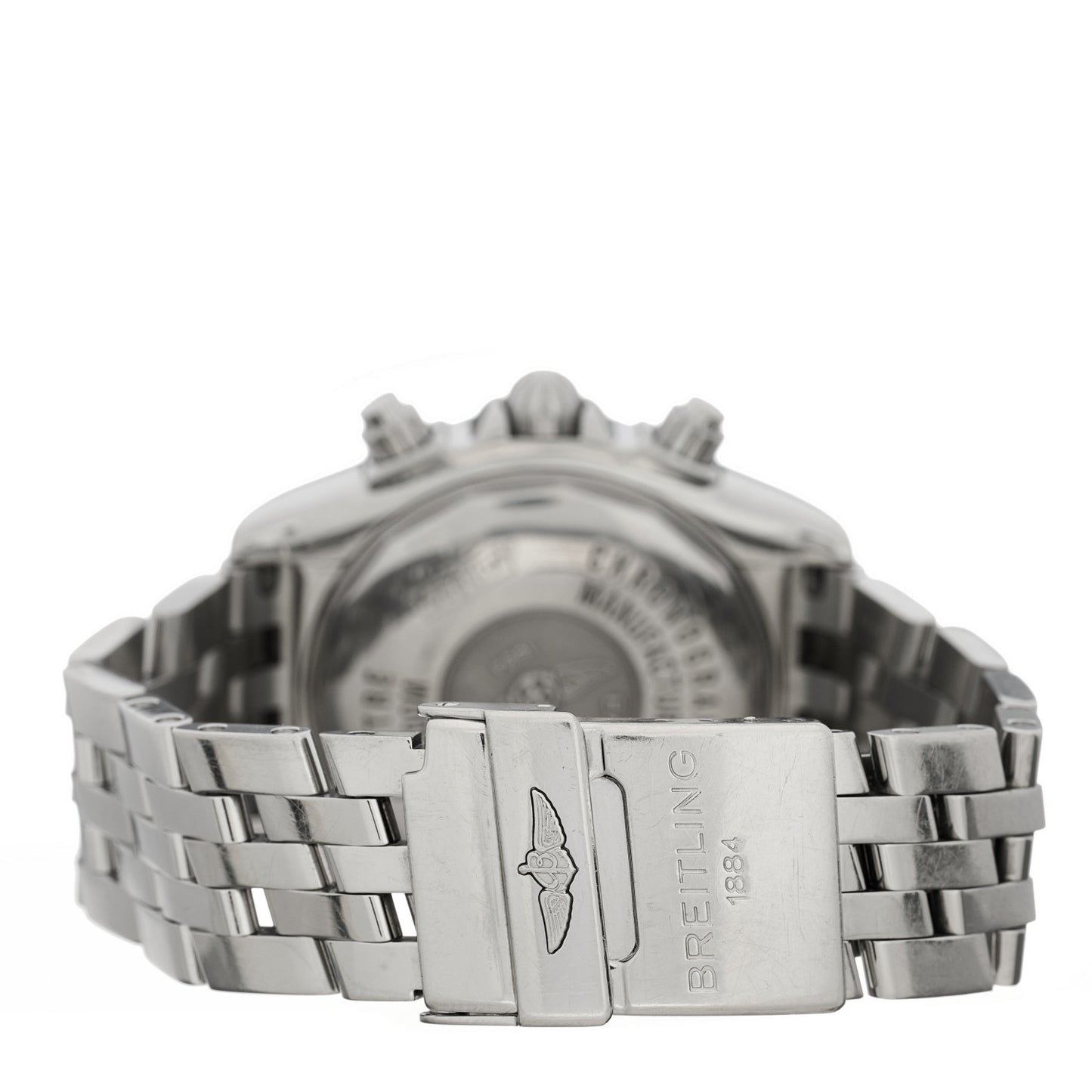 Stainless Steel 44mm Chronomat Automatic Watch Graphite A13356