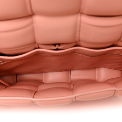 Bottega Veneta Nappa Maxi Intreccio Padded Cassette Crossbody Bag Peachy 5 of 8