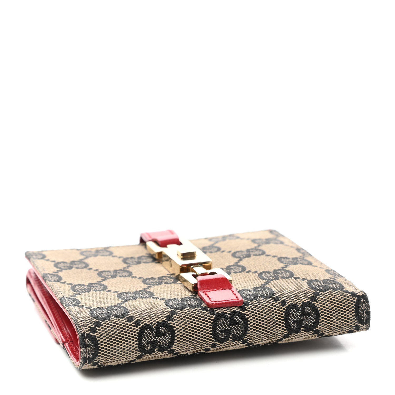Gucci Monogram Wallet Red 4 of 7