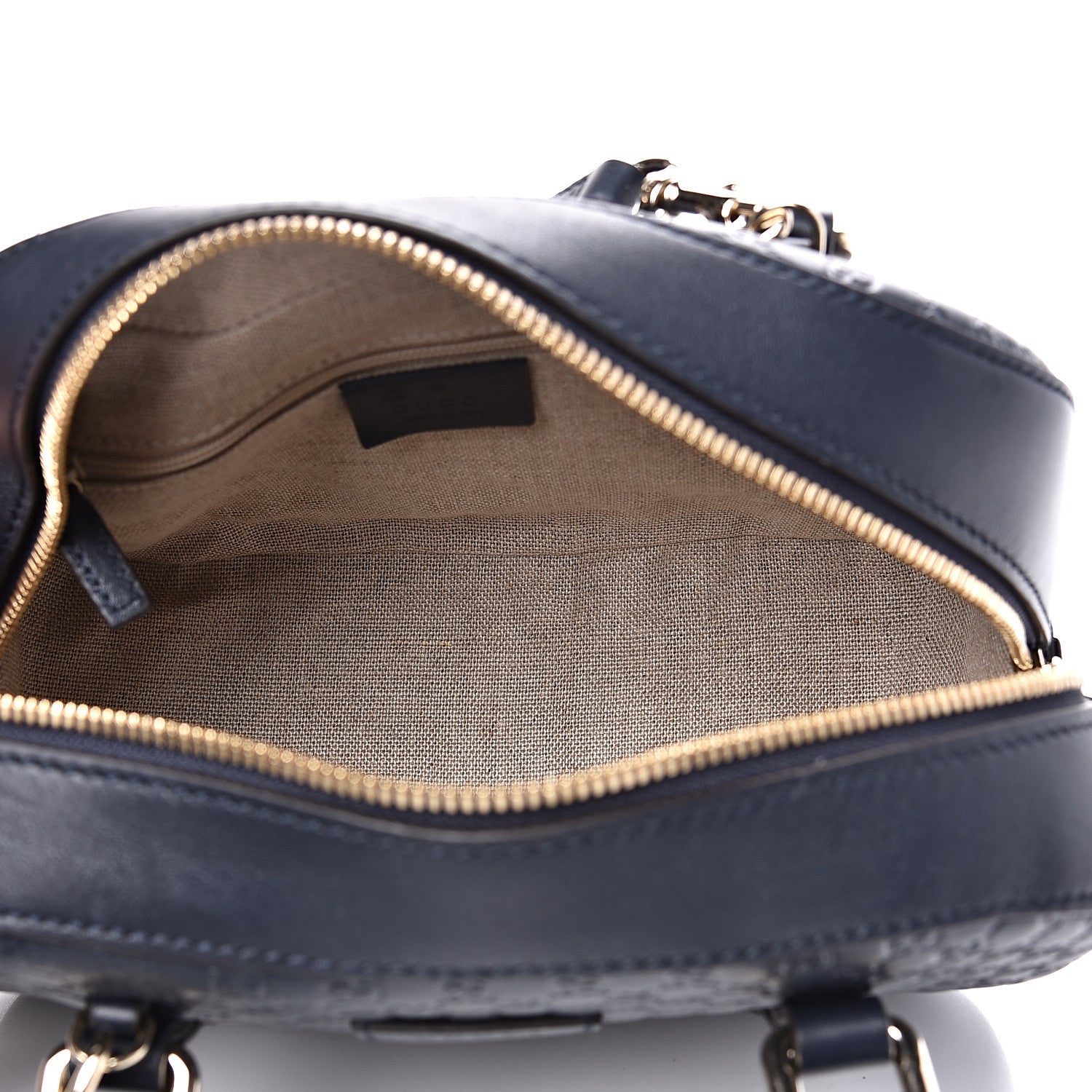 Gucci Soft Microguccissima Small Crossbody Bag Blue 4 of 11