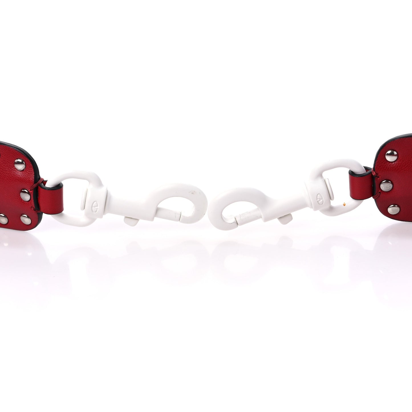 Lambskin Free Rockstud Spike Shoulder Strap Rosso Valentino