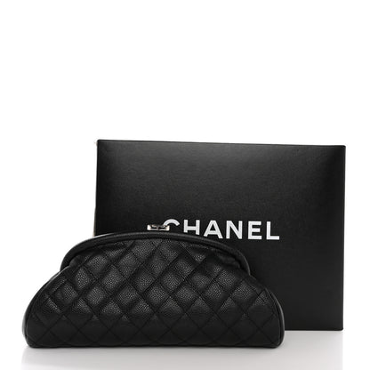 Chanel Caviar Quilted Timeless Clutch Black 8 of 8