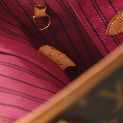 Louis Vuitton Monogram Neo Neverfull MM Pivoine 7 of 12