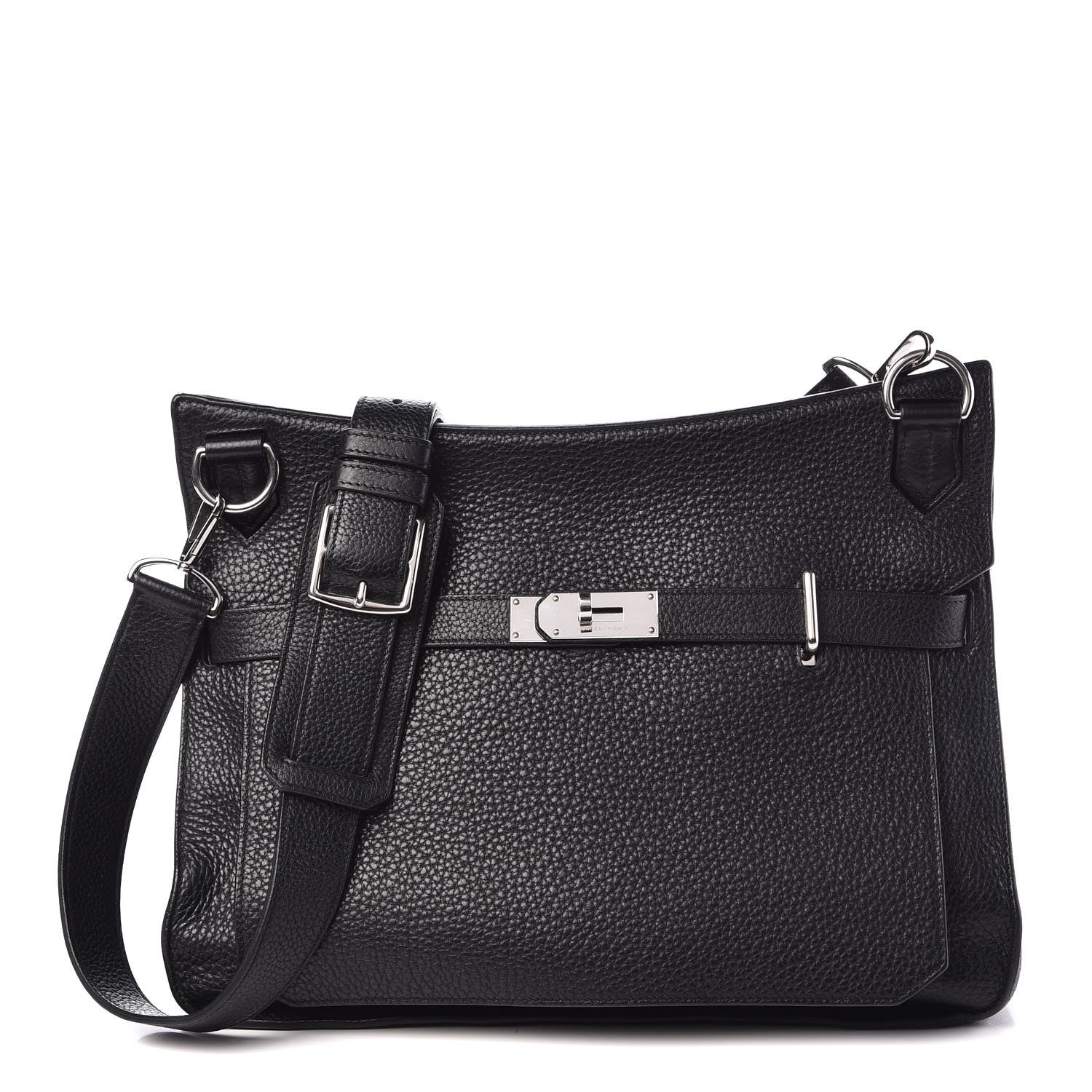 Hermes Taurillon Clemence Jypsiere 34 Black 1 of 7