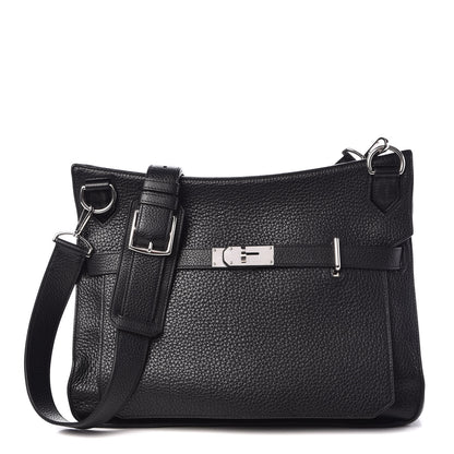 Hermes Taurillon Clemence Jypsiere 34 Black 1 of 7
