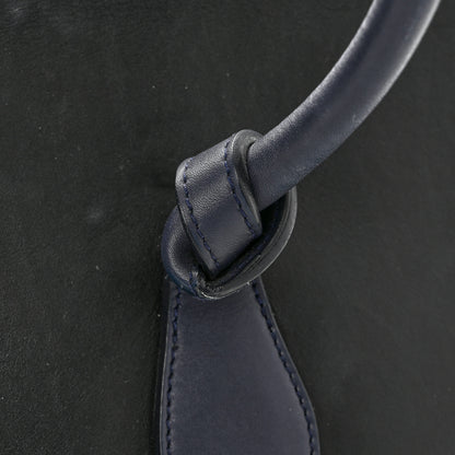 Celine Smooth Calfskin Large Bi-Color Tie Knot Tote Black Navy 18 of 22