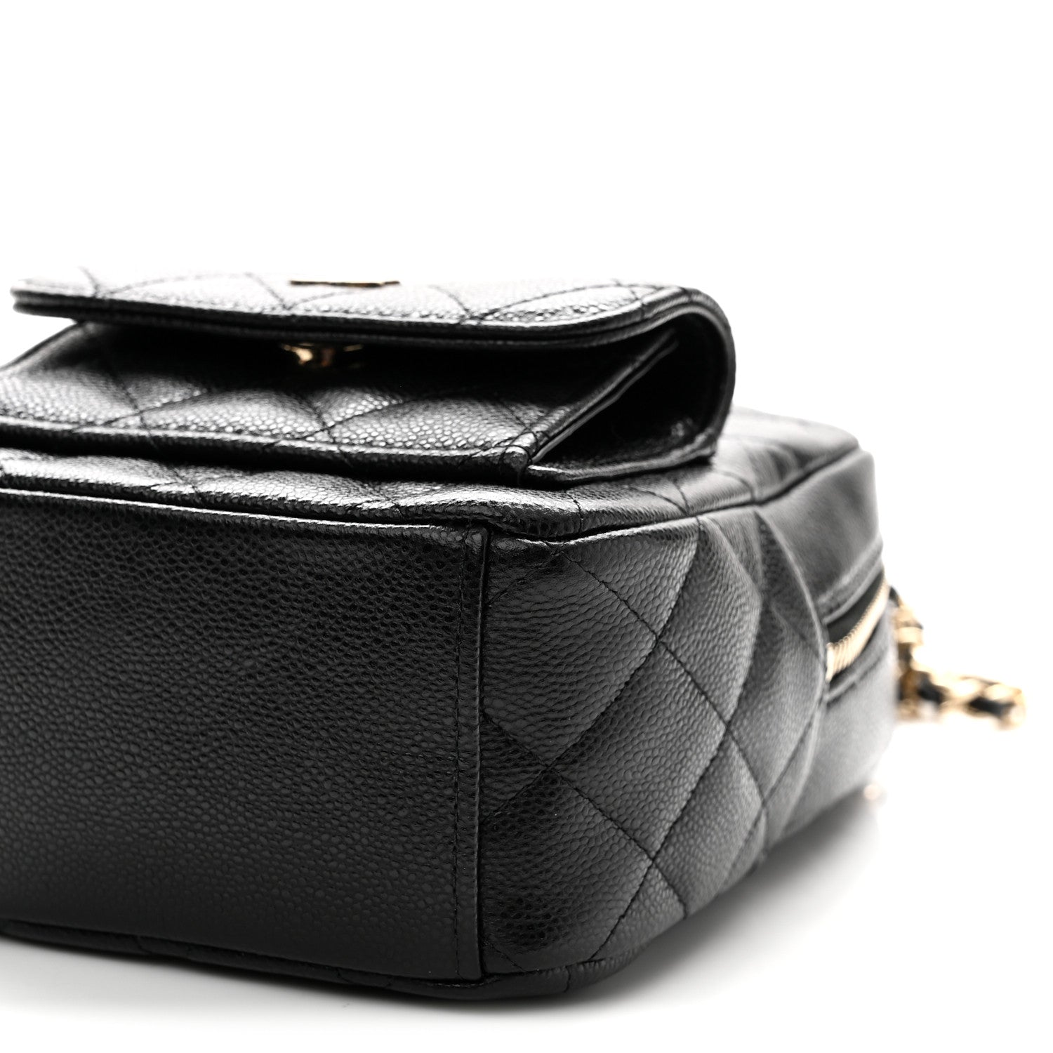 Chanel Caviar Quilted CC Mini Classic Backpack Black 9 of 10