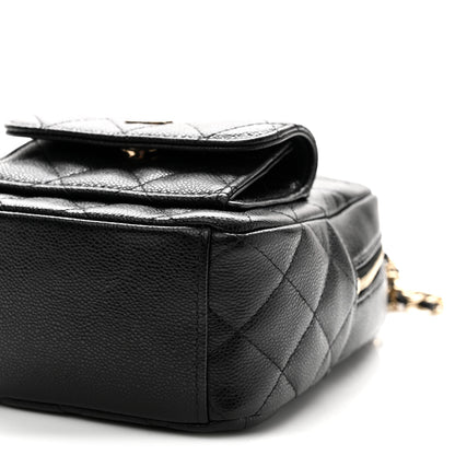 Chanel Caviar Quilted CC Mini Classic Backpack Black 9 of 10