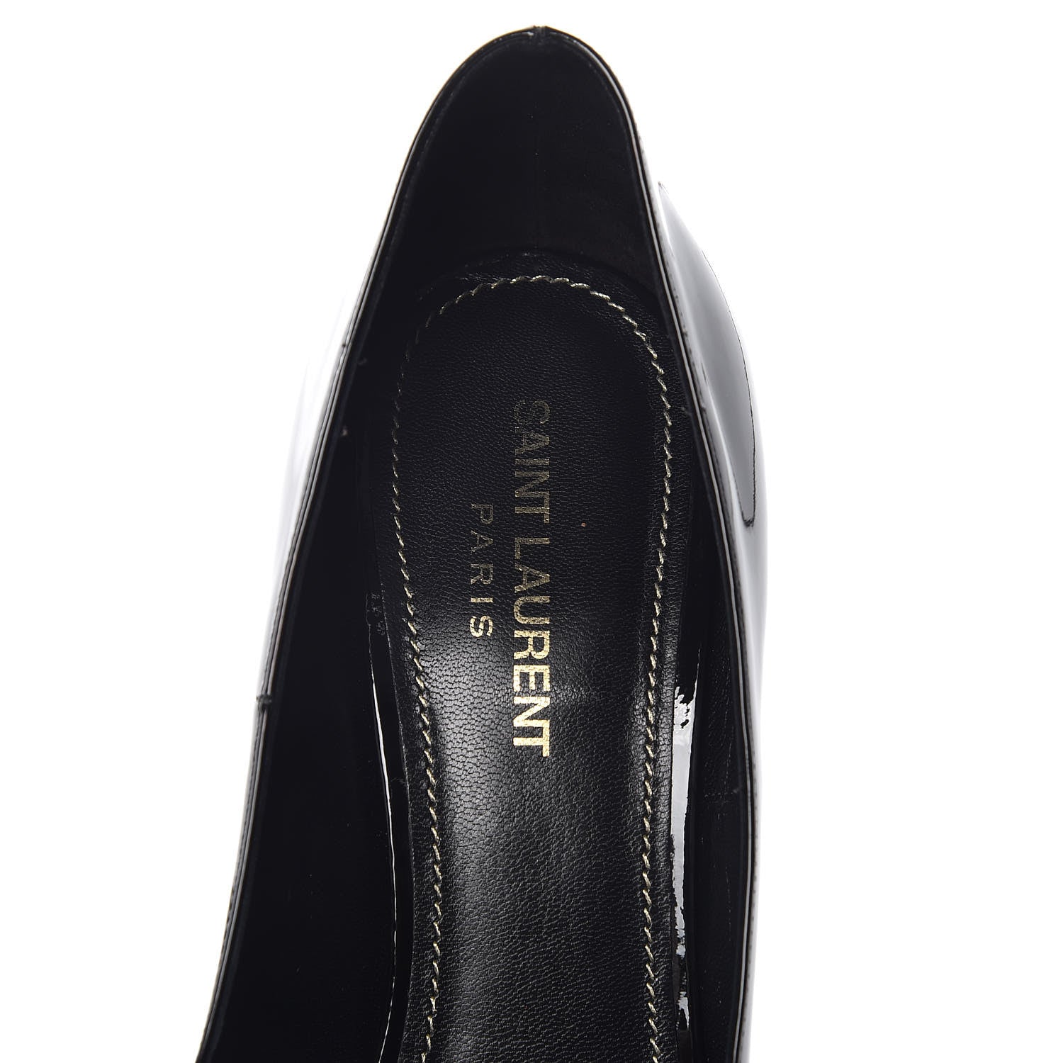 Saint Laurent Patent Opyum 110 Pumps 39.5 Black 5 of 11