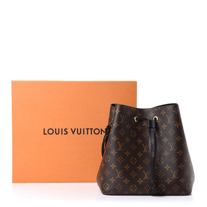 Louis Vuitton Monogram Neonoe MM Black 10 of 10