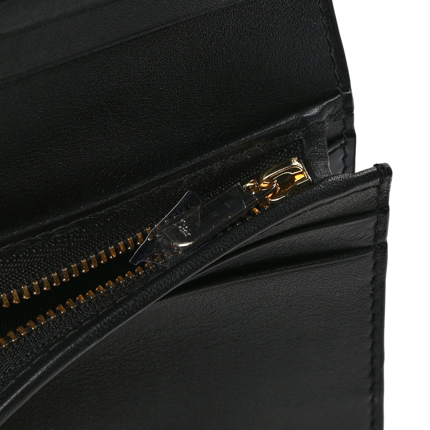 Patent Cannage Mini Lady Dior Gardenia Wallet Black
