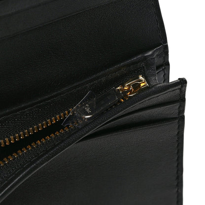 Christian Dior Patent Cannage Mini Lady Dior Gardenia Wallet Black 8 of 9