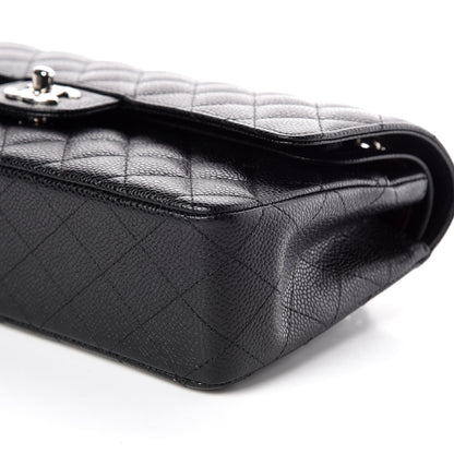Chanel Caviar Quilted Medium Double Flap Black 6 of 10