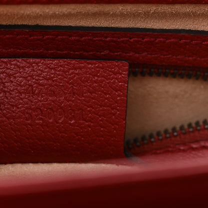 Gucci GG Supreme Monogram Small Queen Margaret Top Handle Bag Red 7 of 10