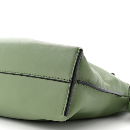 Loewe Calfskin Mini Flamenco Knot Bag Avocado 9 of 10