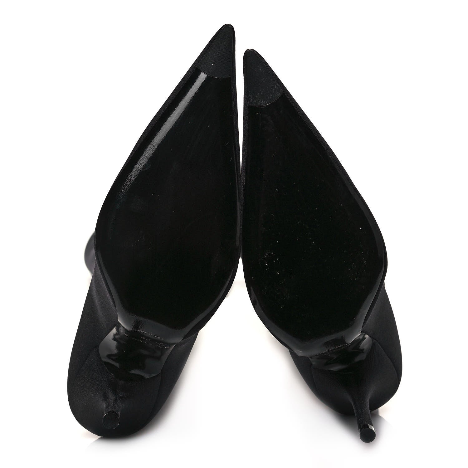 Balenciaga Spandex Pointed Toe Knife Thigh High Boots 38 Black 5 of 7