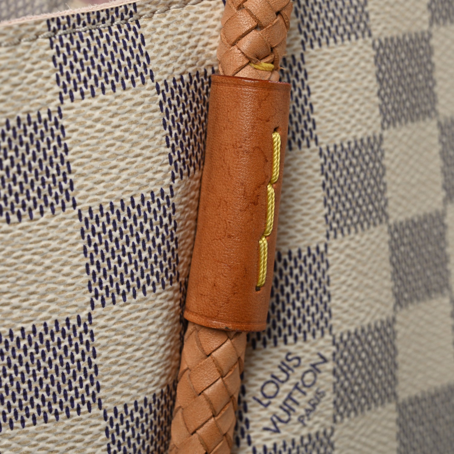 Louis Vuitton Damier Azur Propriano Rose Ballerine 13 of 14