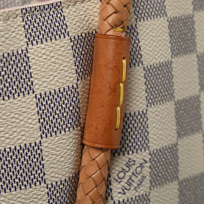 Louis Vuitton Damier Azur Propriano Rose Ballerine 13 of 14