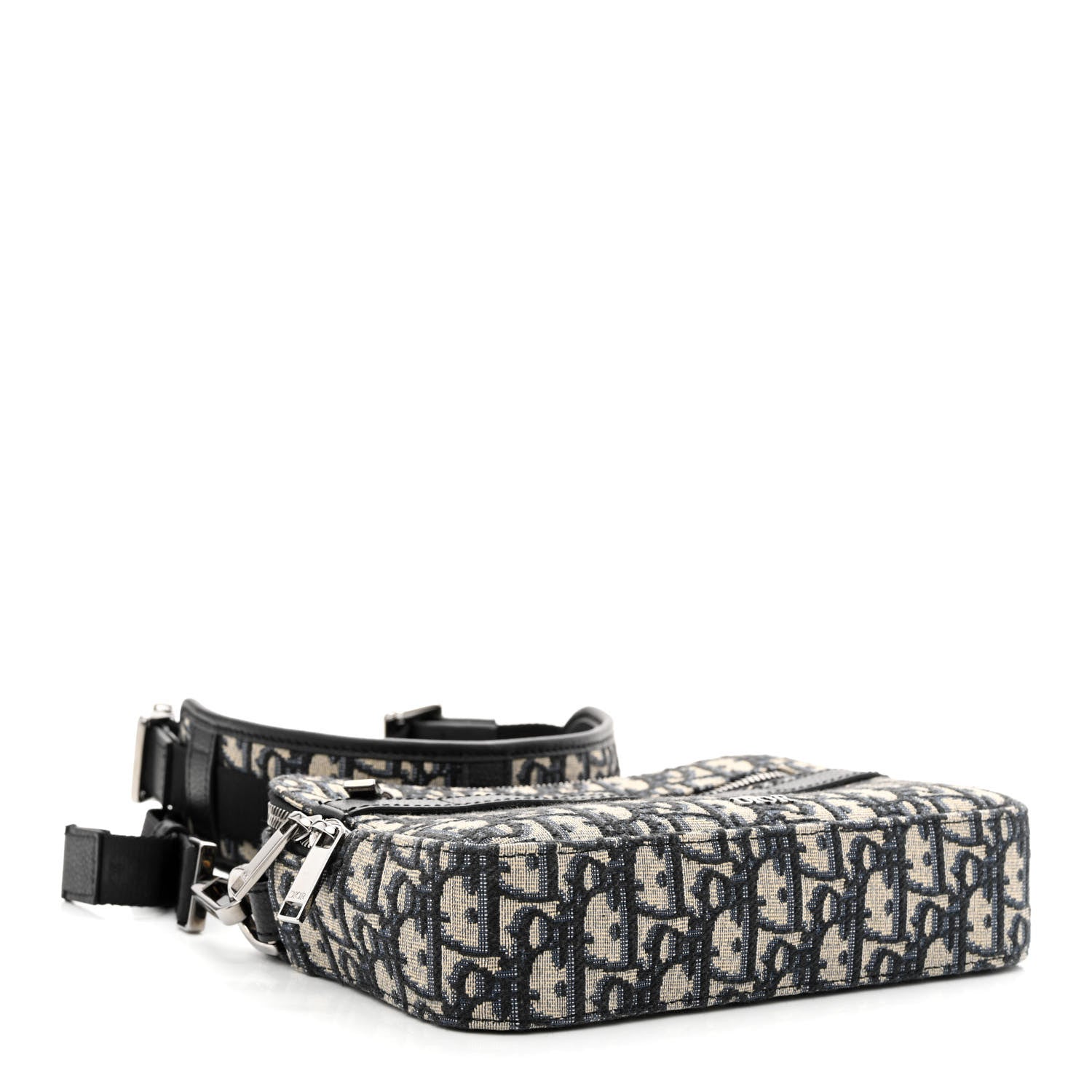 Christian Dior HOMME Oblique Safari Messenger Blue 4 of 13
