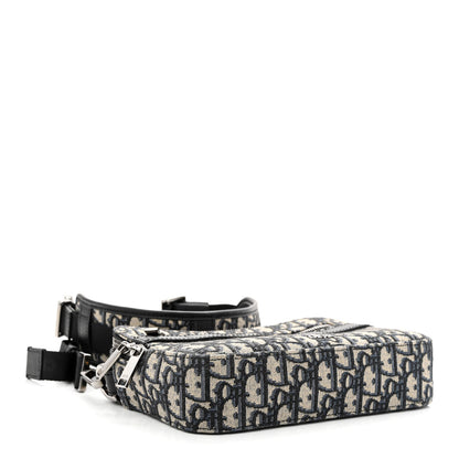 Christian Dior HOMME Oblique Safari Messenger Blue 4 of 13