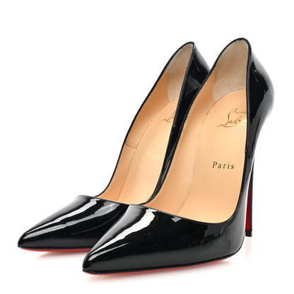 Christian Louboutin Patent So Kate 120 Pumps 39 Black 3 of 7
