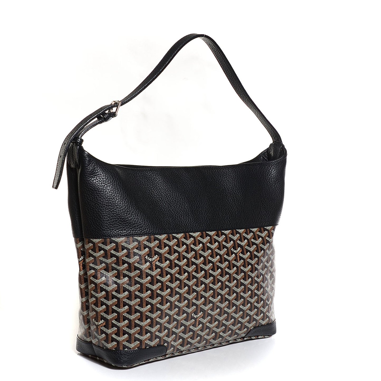 Goyardine Grenadines Hobo Black