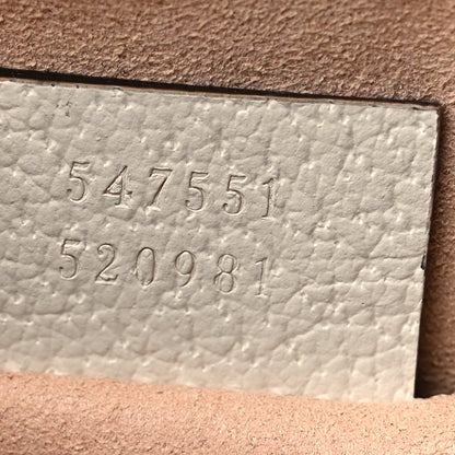 Gucci GG Supreme Monogram Textured Dollar Calfskin Web Small Ophidia Tote Bag Beige Ebony Mystic White 7 of 10