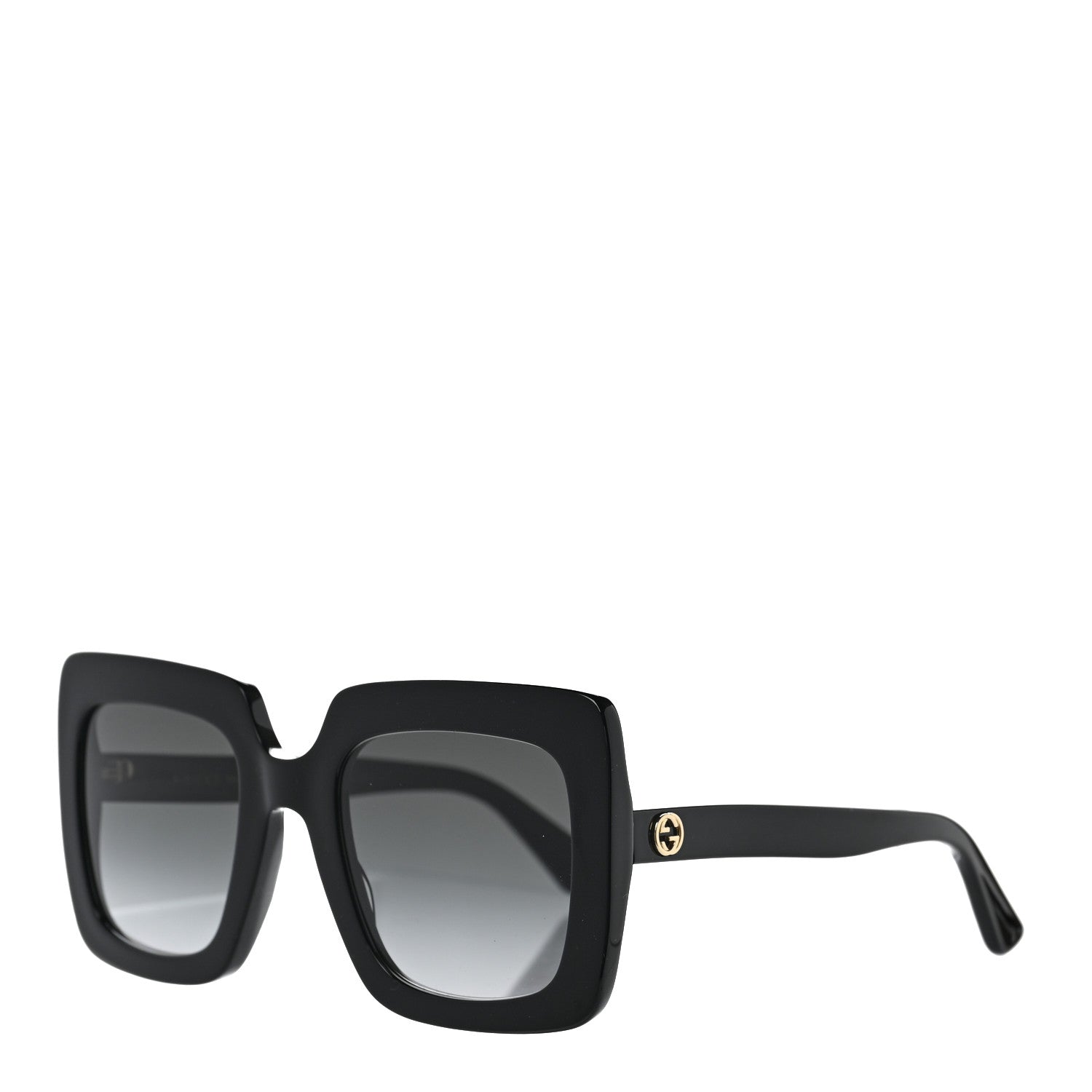Gucci Acetate Oversize Sunglasses GG0328S Black 1 of 8