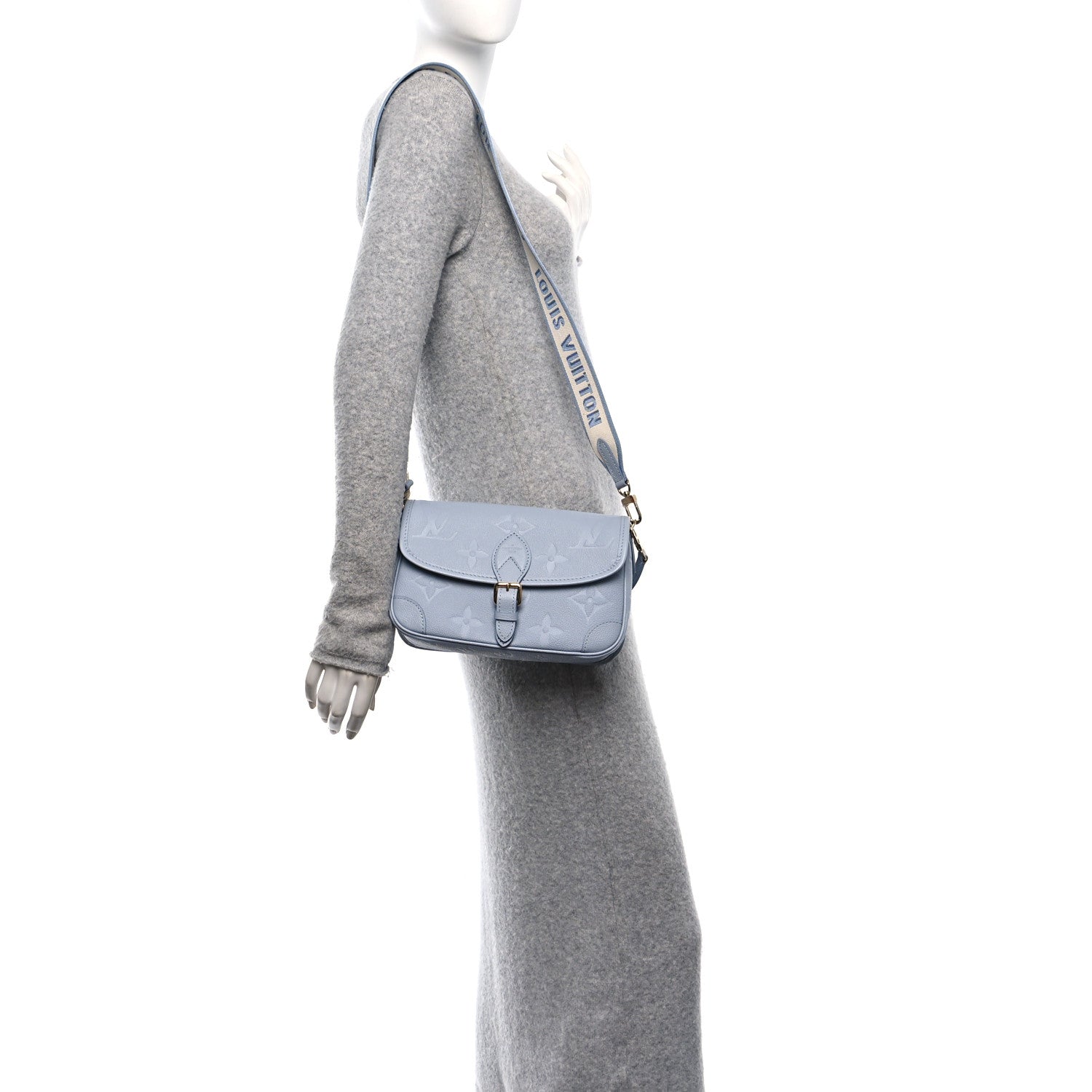 Louis Vuitton Empreinte Monogram Giant Diane Blue Hour 2 of 9