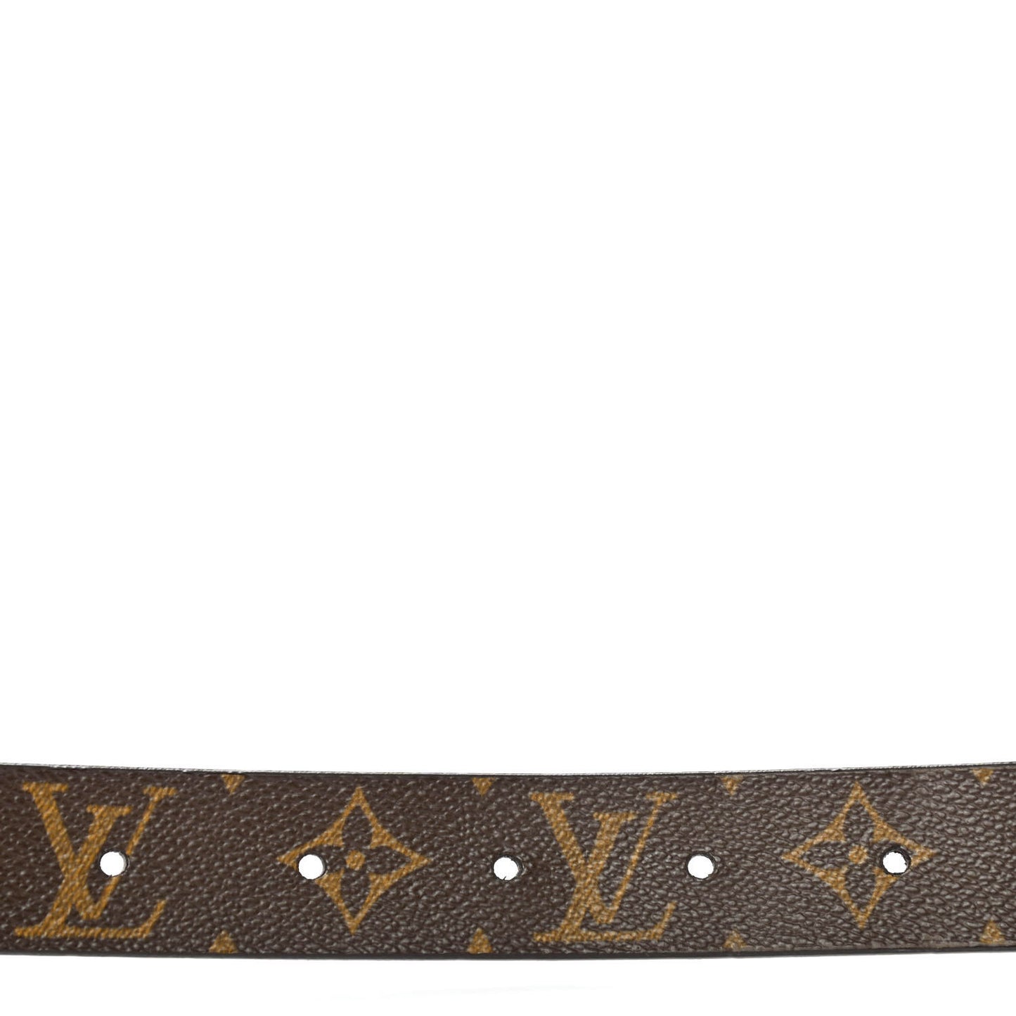 Monogram Ceinture Belt Silver Buckle 85 34
