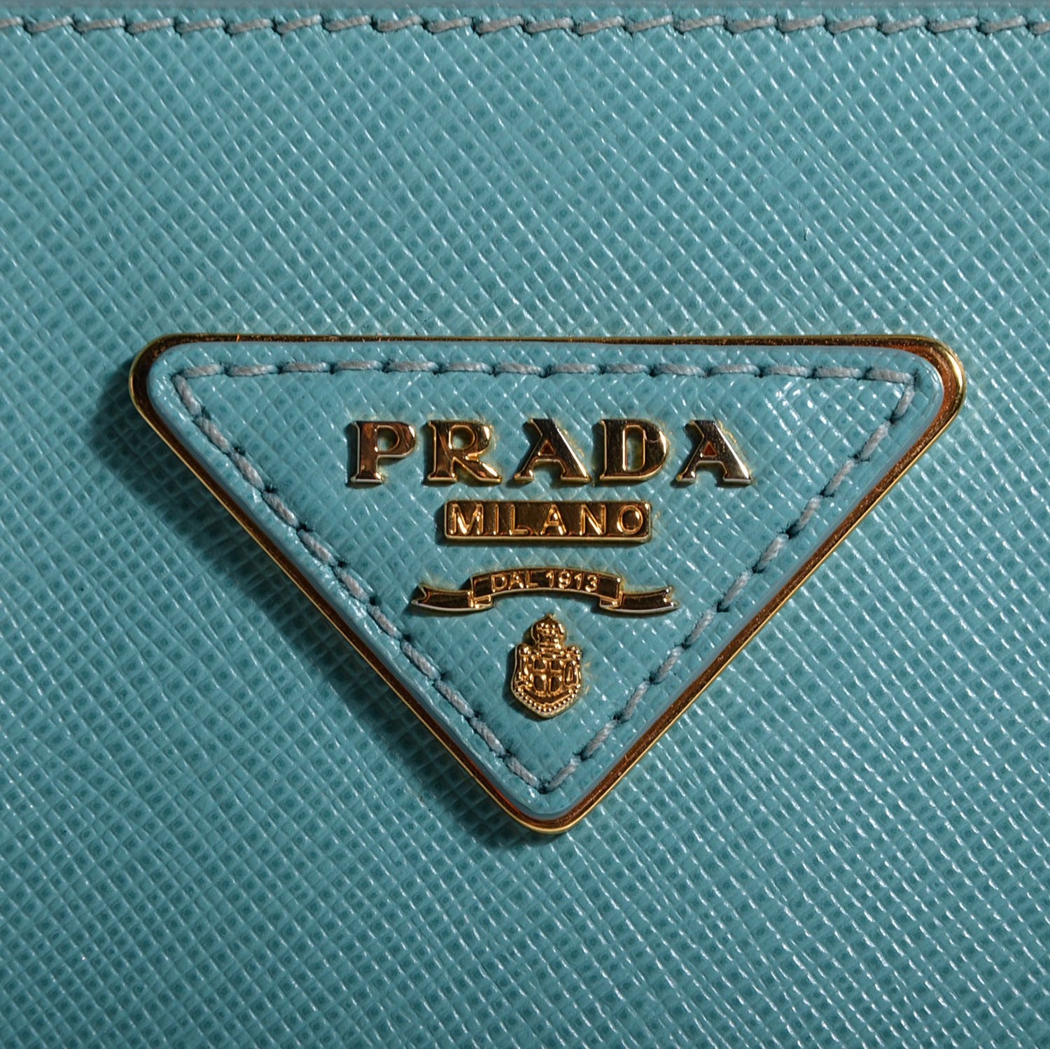 Prada Saffiano Lux Small Double Zip Tote Anice 12 of 12