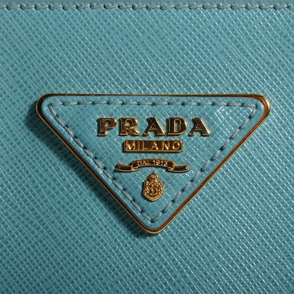 Prada Saffiano Lux Small Double Zip Tote Anice 12 of 12
