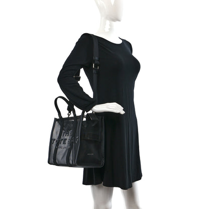 Marc Jacobs Nylon The Mesh Medium Tote Bag Blackout 2 of 11