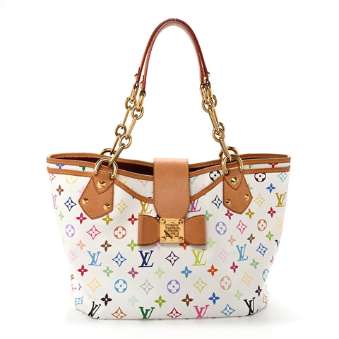 Monogram Multicolor Annie GM White