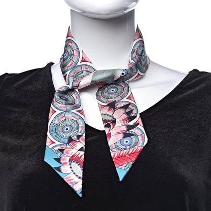 Hermes Silk The Savana Dance Twilly 2 of 4