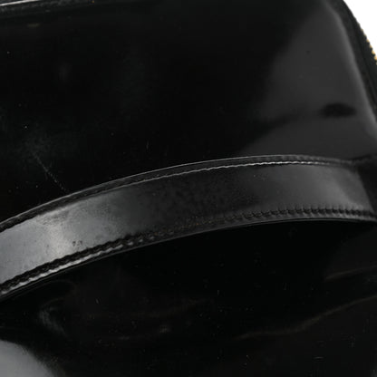 Chanel Patent Vanity Cosmetic Case Black 9 of 12