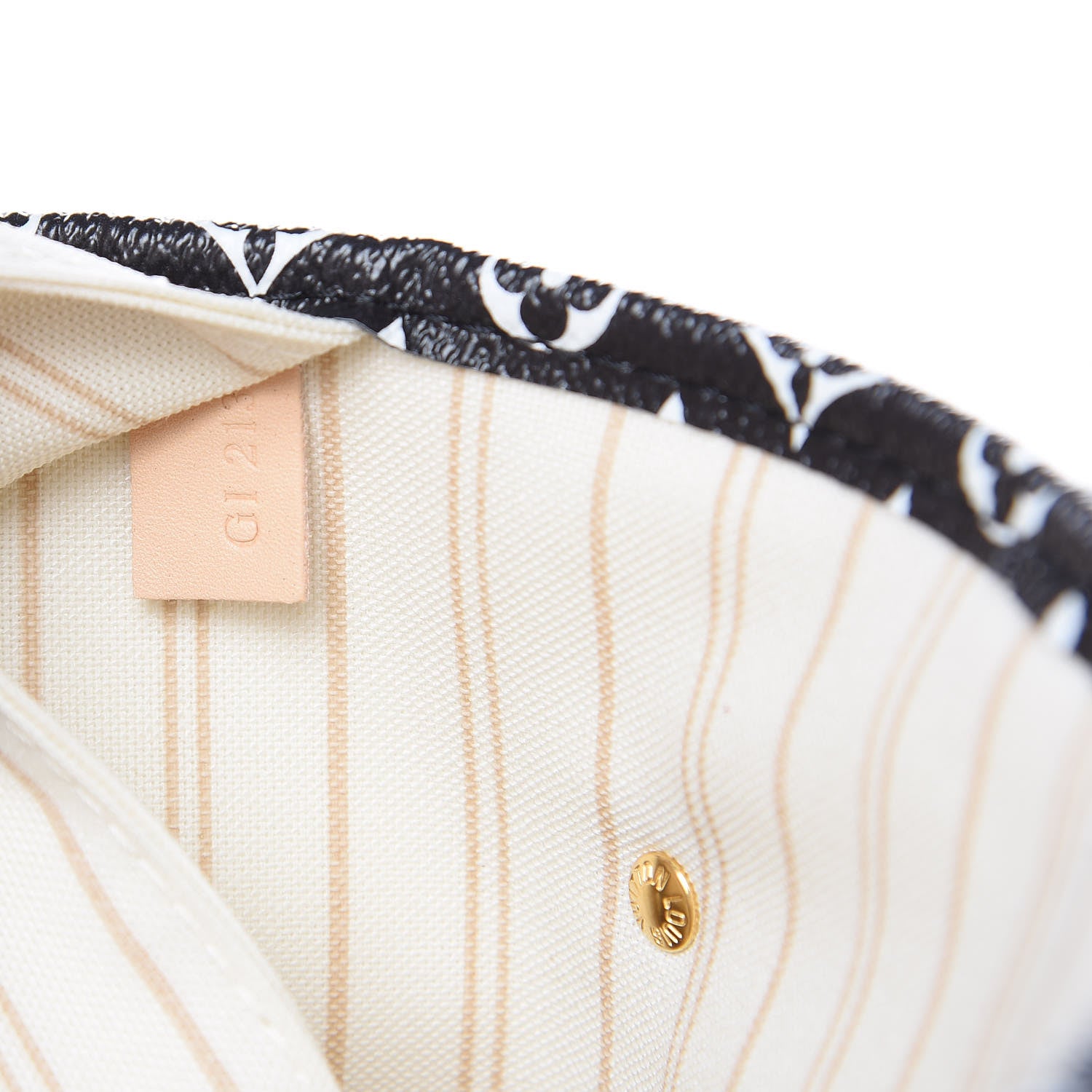 Louis Vuitton Monogram Giant Jungle Neverfull MM Ivory 8 of 10