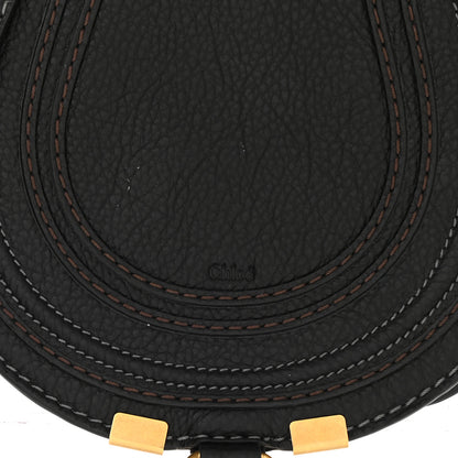 Chloe Calfskin Mini Marcie Round Crossbody Bag Black 13 of 13