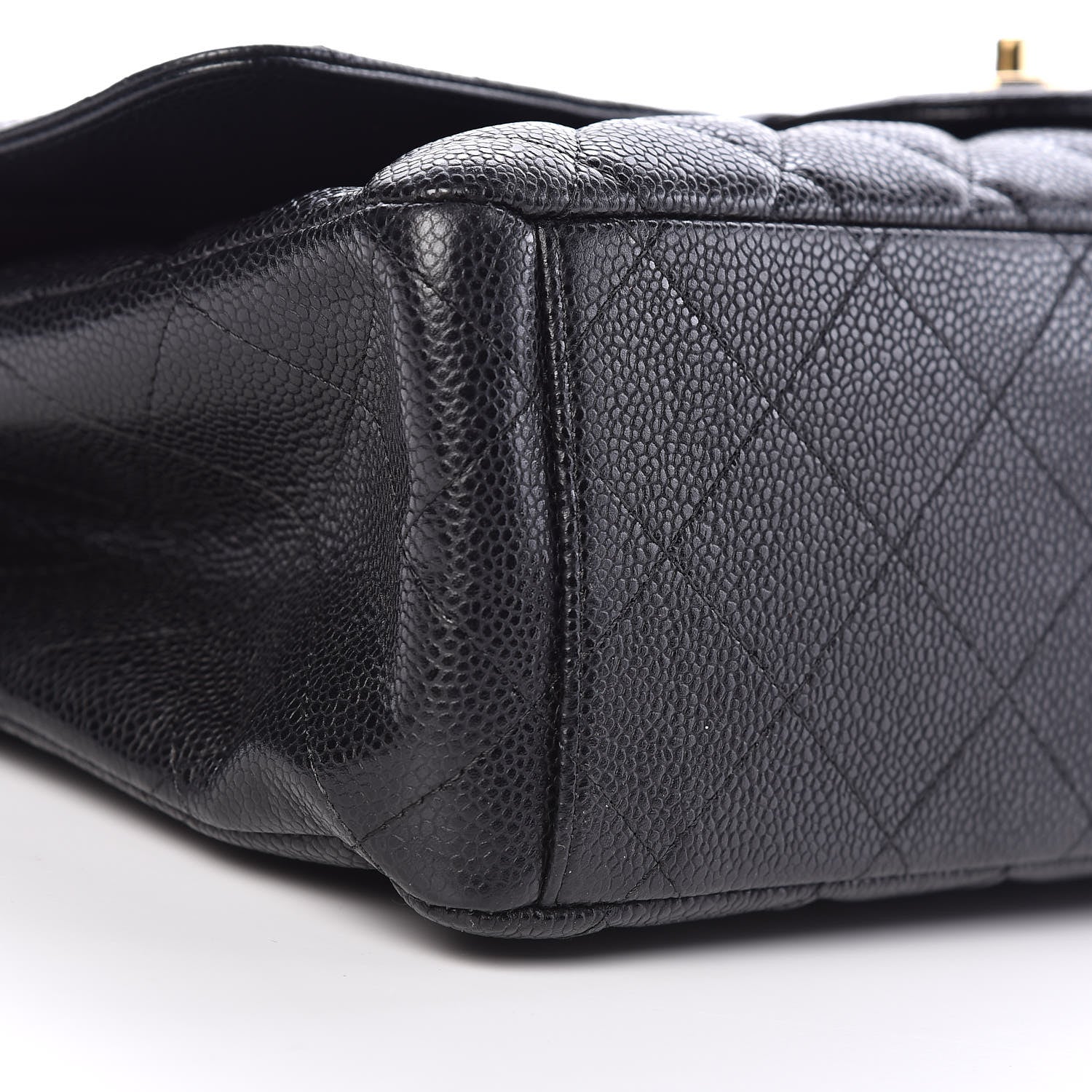 Chanel Caviar Quilted Maxi Double Flap Black 12 of 13