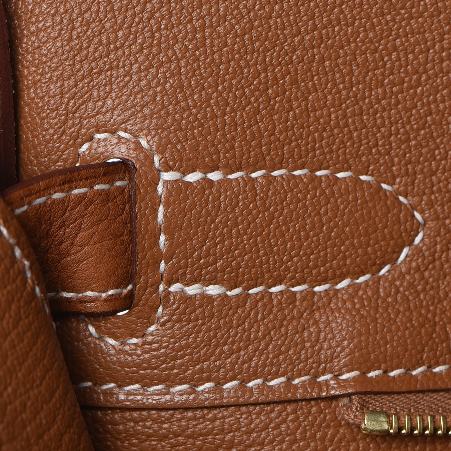 Natural Barenia Faubourg Birkin 30 Fauve