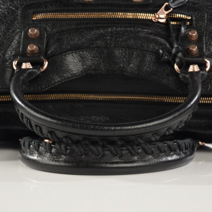 Balenciaga Agneau Giant 12 Rose Gold Hardware Part Time Black 8 of 8