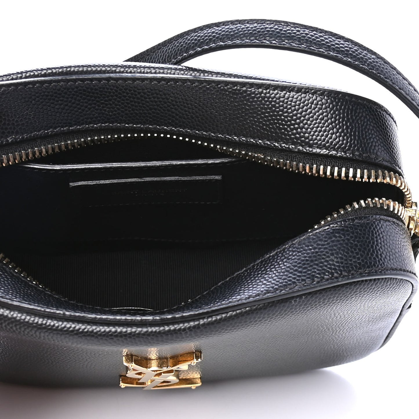 Grain De Poudre Small Classic Monogram Camera Bag Black