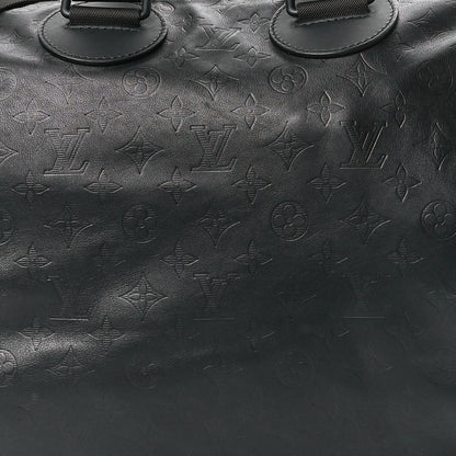 Louis Vuitton Calfskin Shadow Monogram Mens Speedy Bandouliere 40 8 of 11