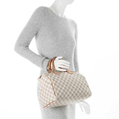 Louis Vuitton Damier Azur Speedy 30 2 of 7