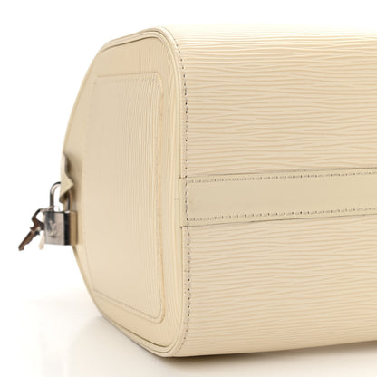 Louis Vuitton Epi Speedy 25 Ivory 9 of 13