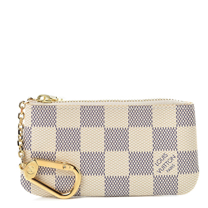 Louis Vuitton Damier Azur Key Pouch 1 of 8
