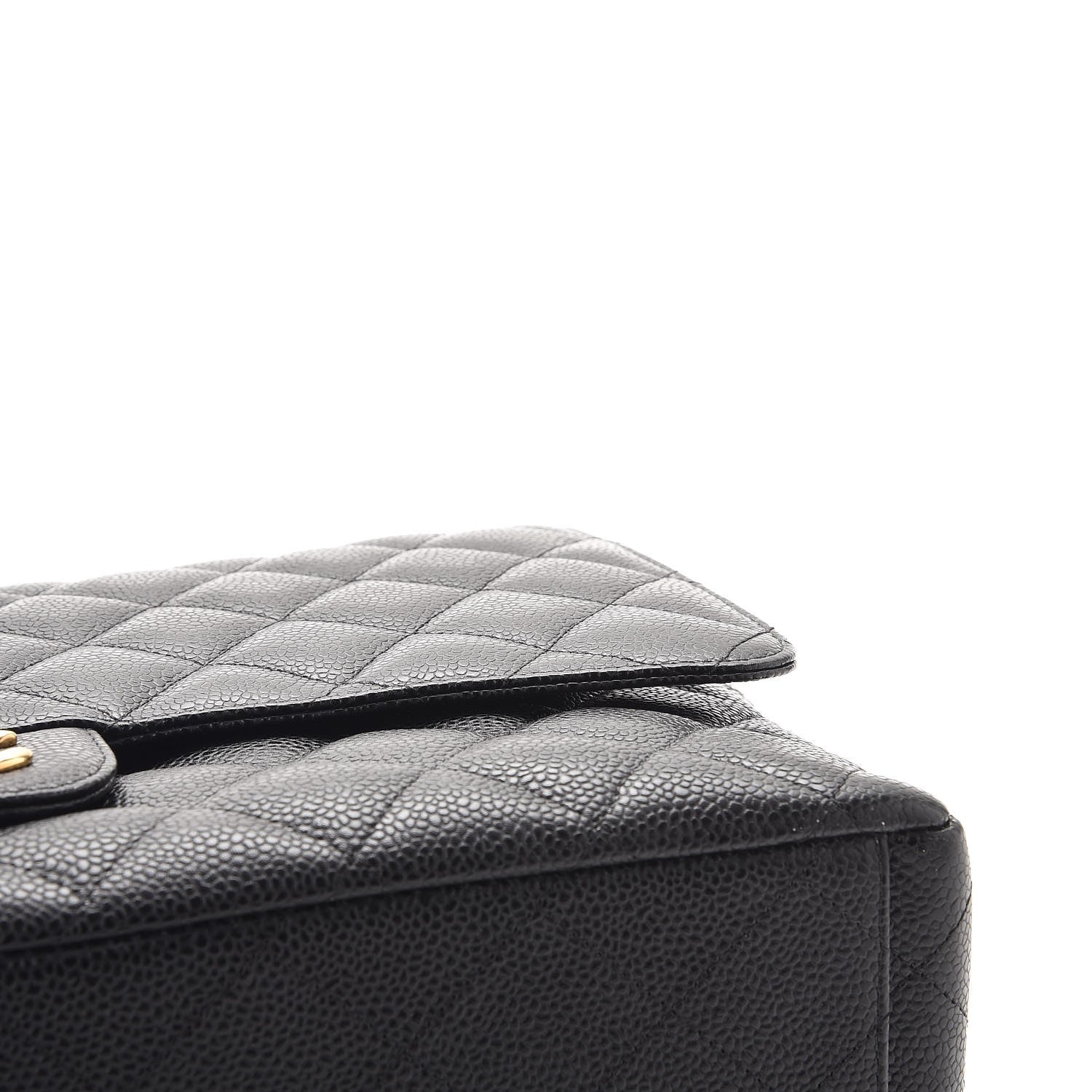 Chanel Caviar Quilted Maxi Double Flap Black 13 of 15
