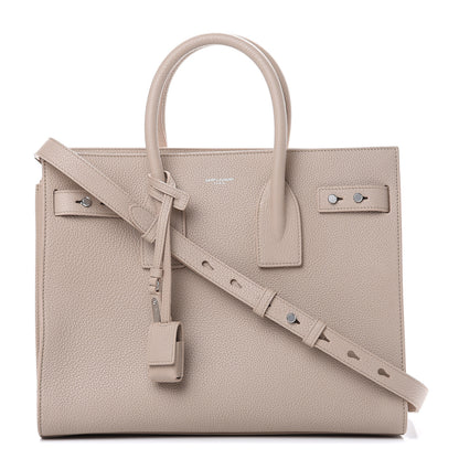 Saint Laurent Grained Calfskin Small Supple Sac De Jour 1 of 9