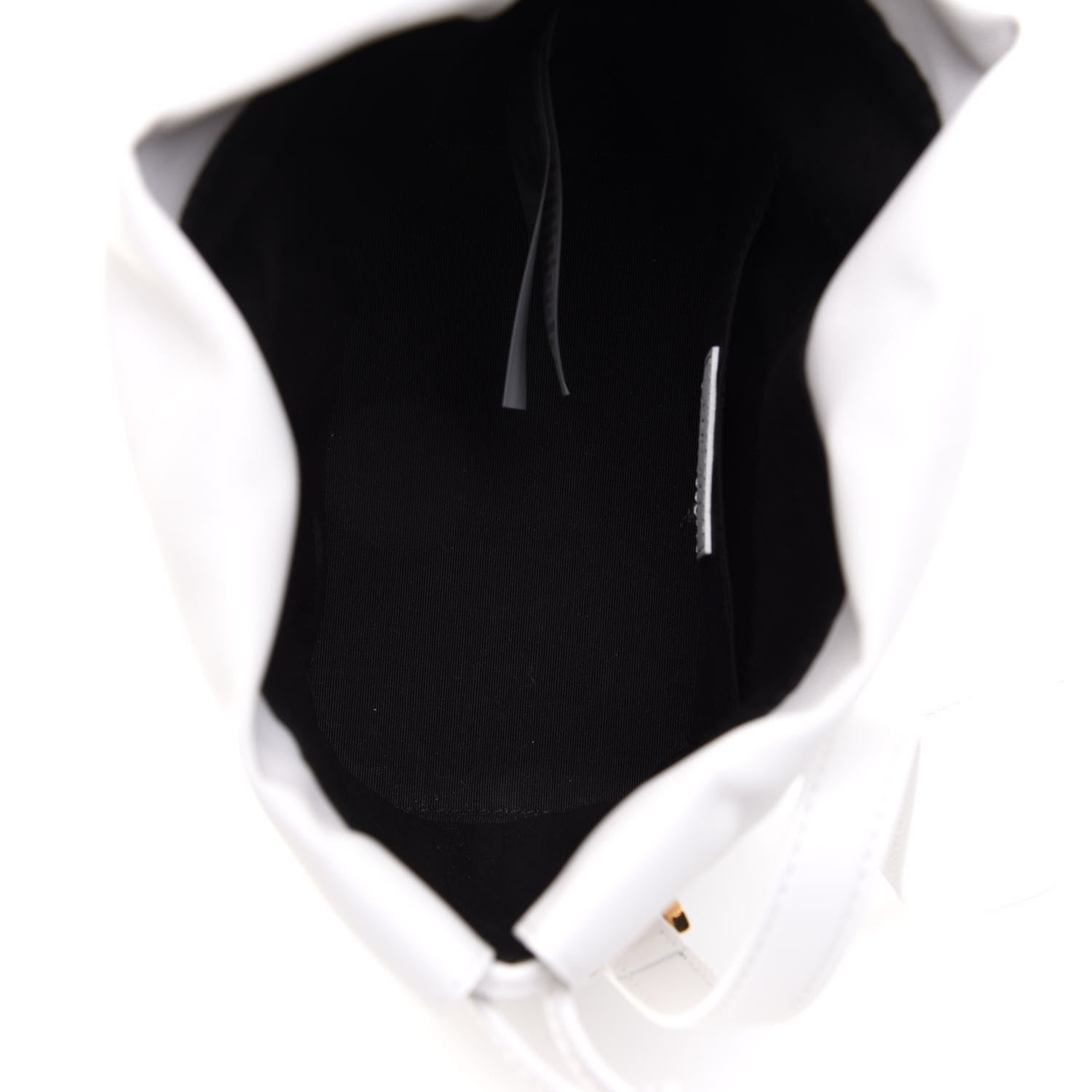Versace Nappa Quilted Medusa Bucket Bag White 5 of 12